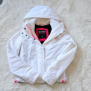 Hollister White Jacket
